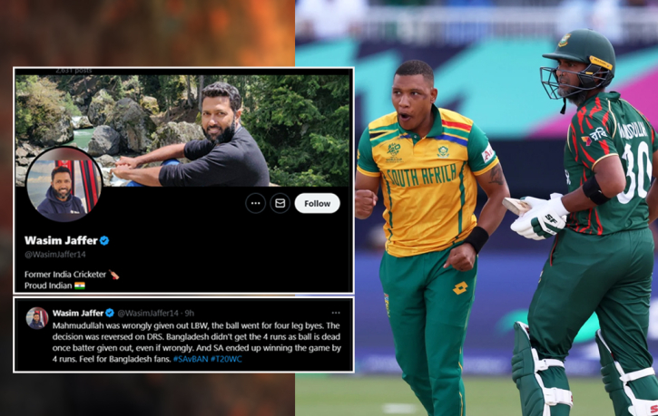 আম্পায়ারের ভুলের কারণে বাংলাদেশে হার, বললেন ভারতীয় ক্রিকেটার আম্পায়ারের ভুলের কারণে বাংলাদেশে হার, বললেন ভারতীয় ক্রিকেটার